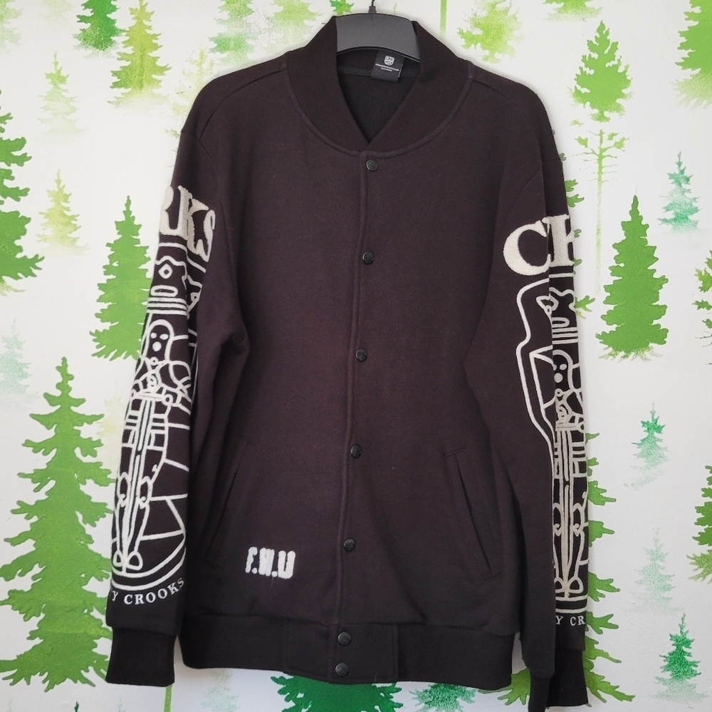 Crooks & Castles Knit Jacket.